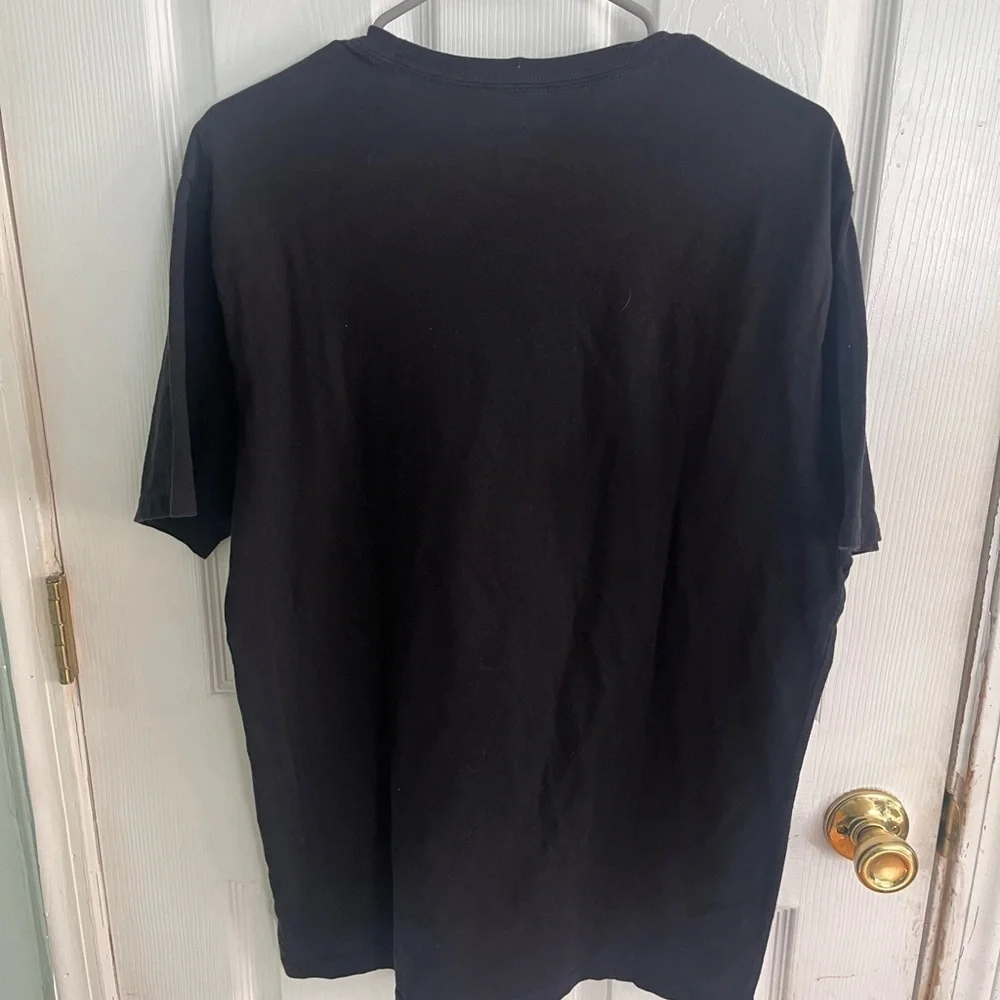 True Religion Black Tonal Buddha Tee XL